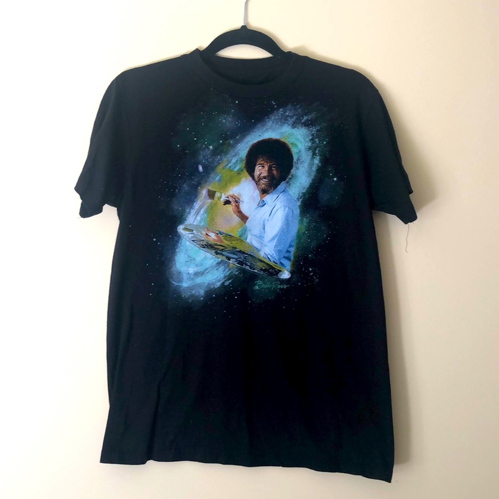 US S Bob Ross Galaxy T-shirt